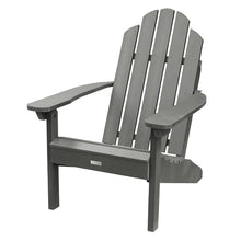 highwood Classic Westport Adirondack Chairs with Side Table, Coastal Teak