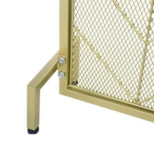 Fireplace Screen Fireplace Screen Home Metal Nordic Iron Fireplace Screen with Fireplace Fence Fireplace Screen Mesh Fireplace Screen Fireplace Screen (Color : A)