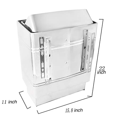 AYCHLG Sauna Heater Stove 9KW 240V Stainless Steel