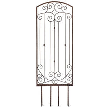 H Potter Garden Trellis 32" W x 6' Tall, Heavy Duty Iron Freestanding