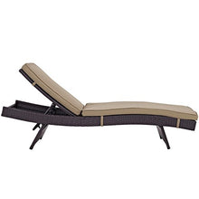 America Luxury - Outdoor Modern Contemporary Urban Patio Balcony Chaise Lounge Chair Set of 6 Brown Rattan