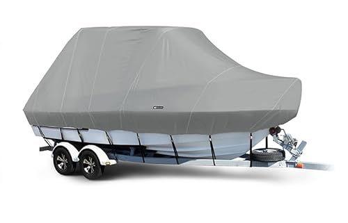 Eevelle Windstorm T-Top Boat Cover Charcoal Gray