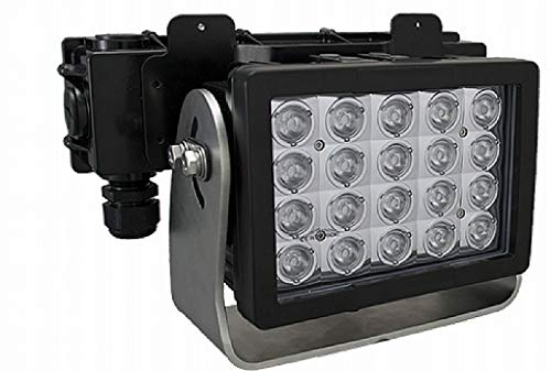 MarinersWarehouse VisionX Imtra 20-LED Marine Deck Light Black IP68/69K