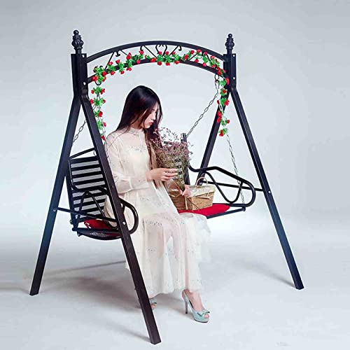 KYTGFH Swing Chair,Balcony Swing Hanging Chair,Sun Lounger,for Adults Patio Garden Backyard and Poolside
