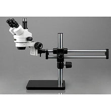 AmScope Professional Trinocular Stereo Zoom Microscope 7X-90X Black
