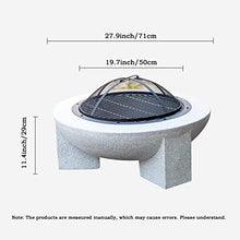 FYorbitH Barbecue Table Barbecue Table Outdoor Courtyard Heating Stove Villa Homestay Barbecue Heating Domestic Charcoal Barbecue Stove Grill Table