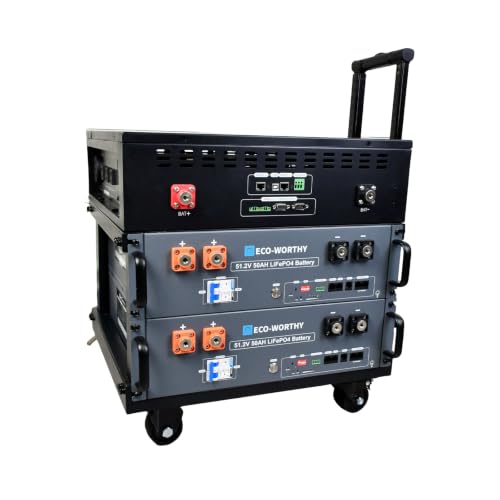 ECO-WORTHY 5120Wh SL3500 Stackable Power Station with Solar Inverter
