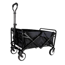 ZEFLMXS Outdoor Camping Portable Folding Trolley 5 Inch Wheel Utility Truck Shopping Cart Garden Four-Wheel Tool(E)