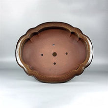 Planting Pot Plant Container Extra Large Vintage Alabaster Flower Pot Garden Balcony Living Room Decorative Bonsai Pot with Drainage Hole Indoor Plant Pot