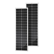 RICH SOLAR MEGA 100 Slim 2 Pack of 100 Watt Monocrystalline Solar Panel for RV, Trailer, Motorhome
