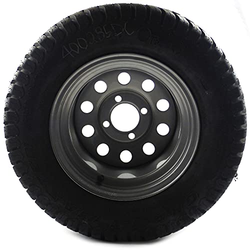Genuine OEM Dixie Chopper Complete Rear Wheel Assembly (24x12x12) Turf Tread Tire for (2008-2012) SE2550, SE2734, SE2744, SE2750, SE2760HP Lawn Mowers / 400285DC