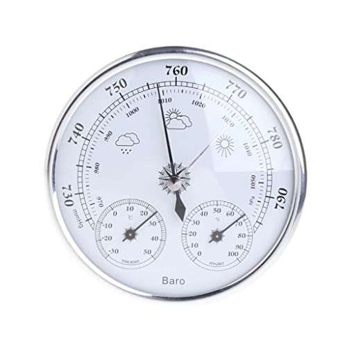 Household Weather Station Barometer Thermometer Hygrometer Wall Hanging