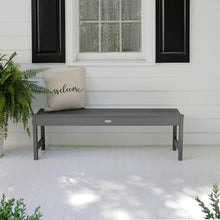 Highwood Lehigh Picnic Garden Bench, 5 feet, Coastal Teak