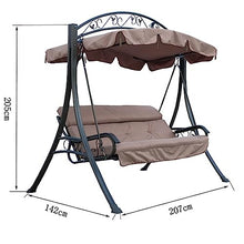 uhyOHF Outdoor Courtyard Porch Swing Iron Swing Hanging Chair Rocking Chair Hammock Swing Chair Suitable for Garden Poolside (