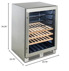 Blaze 24-Inch 5.5 Cu. Ft. Outdoor Rated Beverage Cooler - BLZ-GDBEV-5.5