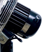 HydroMist Outdoor Oscillating Shrouded Misting Fan, 14 Inch, Black