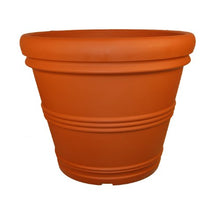 Tusco Products Rolled Rim Garden Planter, 42-Inch, Terra Cotta