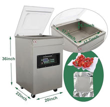 TECHTONGDA Vacuum Sealer Packaging Machine Stainless Steel Silver
