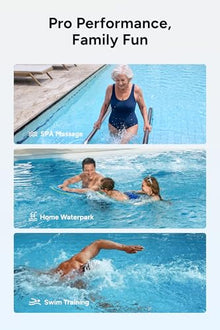 iGarden Swim Jet X PRO 10: Portable 6-Gear App Ctrl Swim Machine (10h Max)