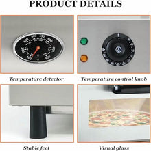 WZUOPG Pizza Oven Outdoor Gas Pizza Oven 12 Multi-Function Pizza Oven, Portable Pizza Maker Oven Grill for Outside,Gas
