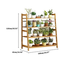 MIIKHI Plant standModern Rustic Plant Trellis Easy to Install Wooden Flower Stand Outdoor Corner Plant Shelf Plant Stand Multiple Plant Shelves Stand for Living Room T