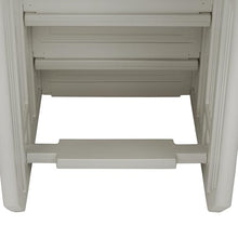 Aqua Select Anti-Slip in-Pool Steps with Outside Flip-Up Ladder