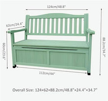 CZHIXG Outdoor Garden Chair with Storage Cabinet, Waterproof Surface, Mutifunctional Wooden Outdoor Chair, Potting Stand with High Feet for Backyard, Patio, Lawn (Size : A) (B)