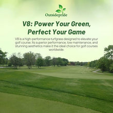 Outsidepride V8 Creeping Bentgrass Seed - 25 lbs. Fine-Bladed, Premium Quality Turf, Grass Seeds for Smooth Surface, & High-Traffic Areas, Ideal Grass for Golf Courses Putting Greens, & Fairways