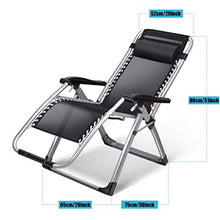 Extra Wide Adjustable Lounger Chair Portable Garden Patio Relaxer Lounge Chair with Cup and Phone Holder Comfortable Breathable Max Load 150kg #2
