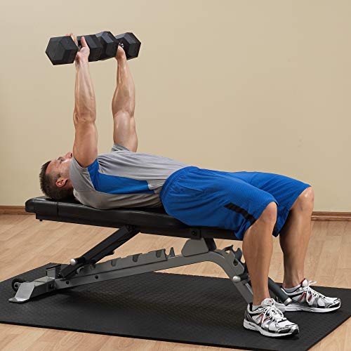 Body-Solid Pro Clubline Adjustable Bench Silver