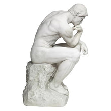 Design Toscano KY1335 Rodin's Thinker Man Statue, Estate, 25 Inch, Polyresin, Antique Stone
