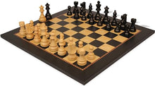 The Chess Store French Lardy Staunton Chess Set with Queen's Gambit Board - 3.75" King