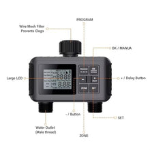1pc Digital Drip Irrigation Controller Garden Watering Timer for Greenhouse Lawn Diaphragm Structure