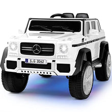 Fitnessclub Kids Ride On Mercedes-Benz Maybach G650S Electric Car White