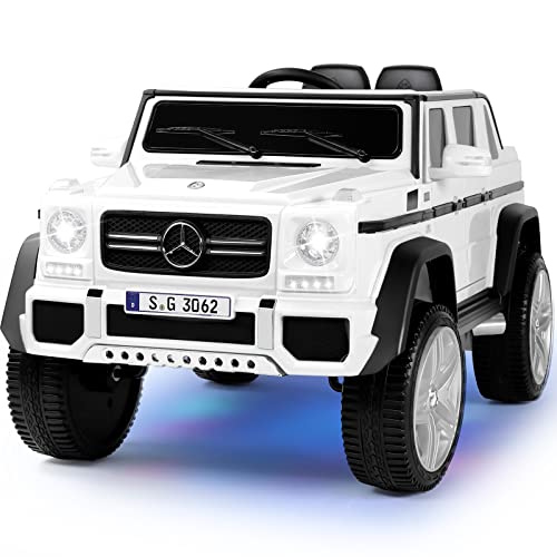 Fitnessclub Kids Ride On Mercedes-Benz Maybach G650S Electric Car White