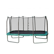 Skywalker Trampolines 14-Foot Rectangle Trampoline with Enclosure Net Green