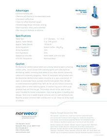 Norweco Bio-Neutralizer Tablets - 45lb - Dechlorination Tablets - 35% Sodium Sulfite
