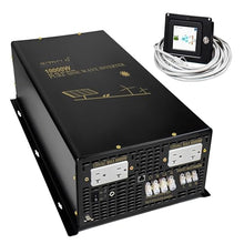 BAISULI Split Phase Pure Sine Wave Inverter 10000W Split-Phase Pure Sine Wave Solar Inverter Power Supply Battery 24V/36V/48V/96V DC to 110/220V,120/240V AC Converter Wired(36V,120V 240V_Europe)