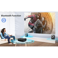 TEDILUVI Home Projector Video Movie Beamer System Full 1080P Native Resolution Theater