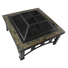 Outdoor Fire Brazier Camping Desktop BBQ Grill Outdoor Courtyard Charcoal Barbecue Table Household Easily Fire Pit Easy to Use