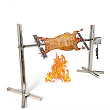 JYXYXSCP 53 Inch Electric Barbecue Grill Kit, Outdoor Barbecue Tools Portable Large Barbecue Fork, Barbecue Pole, Picnic