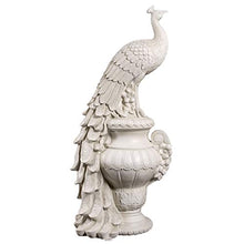 Design Toscano Staverden Castle Peacock on an Urn Garden Statue