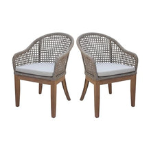 Outdoor 7 Piece Teak Patio Furniture Set with a Table and 6 Chairs