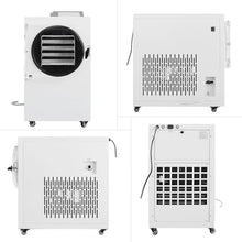 HNZXIB ZZKD -60℃ Vacuum Freeze Dryer Machine for Home, Food Grade White