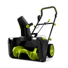 Electric Snow Removal Machine, Hand Push Snow Sweeper, Multi Scenario Commercial and Household Snow Removal Machine, Rechargeable Battery for cyclic use 2-Battery
