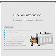 1100W High-Pressure Mist Machine | 7L/H Industrial Fog System for Landscape Cooling, Humidification & Dust Control | 3-8μm Ultra-Fine Spray with LCD Control