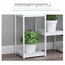 GHJUMKFDF Flower standPlant Stand Flower Shelf Plant Stand Flower Shelf Holder Flower Shelf Multi-Tier Indoor Special Balcony Patio Flower Stand Multi Pot Shelf Plastic Wi