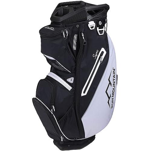 Sun Mountain Women's Sync Golf Cart Bag Black/White