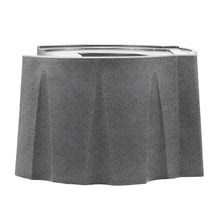 Good Ideas Rain Wizard Plastic Resin Urn, 65 Gallon Rain Barrel, Light Granite and Good Ideas Rain Wizard Rain Barrel Stand, Adds Room for Buckets