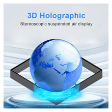 45CM 3D Hologram Projector Fan Anti Touch Square Protective Cover Led Logo Holographic Lamp Advertising Display Machine